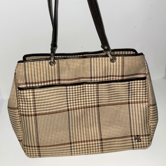 Ralph Lauren Handbags - Ralph lauren plaid tote